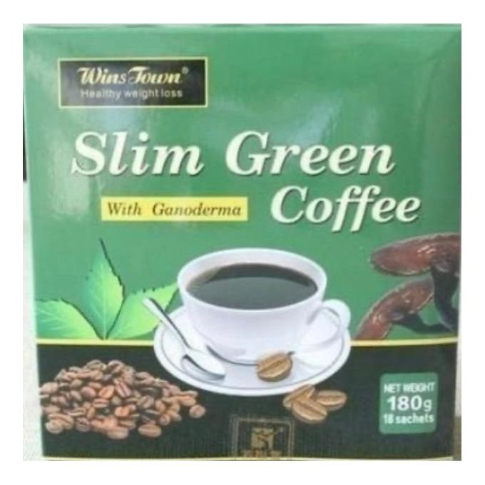 Magic Slimming Tea Slim Green Coffee With Ganoderma & Ginseng X5