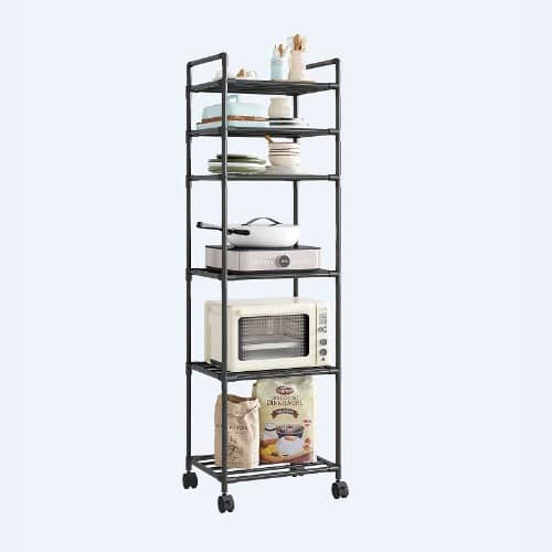 5 Layers Adjustable Kitchen/ Bathroom Storage Rack