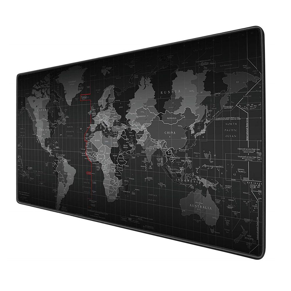 Large Mouse-Pad With World Map Oversized Extended Waterproof