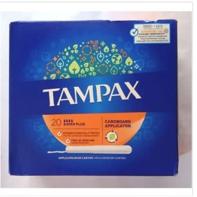 Super Plus 8hrs Long Protection Tampon -20 Rolls Per Pack X 10