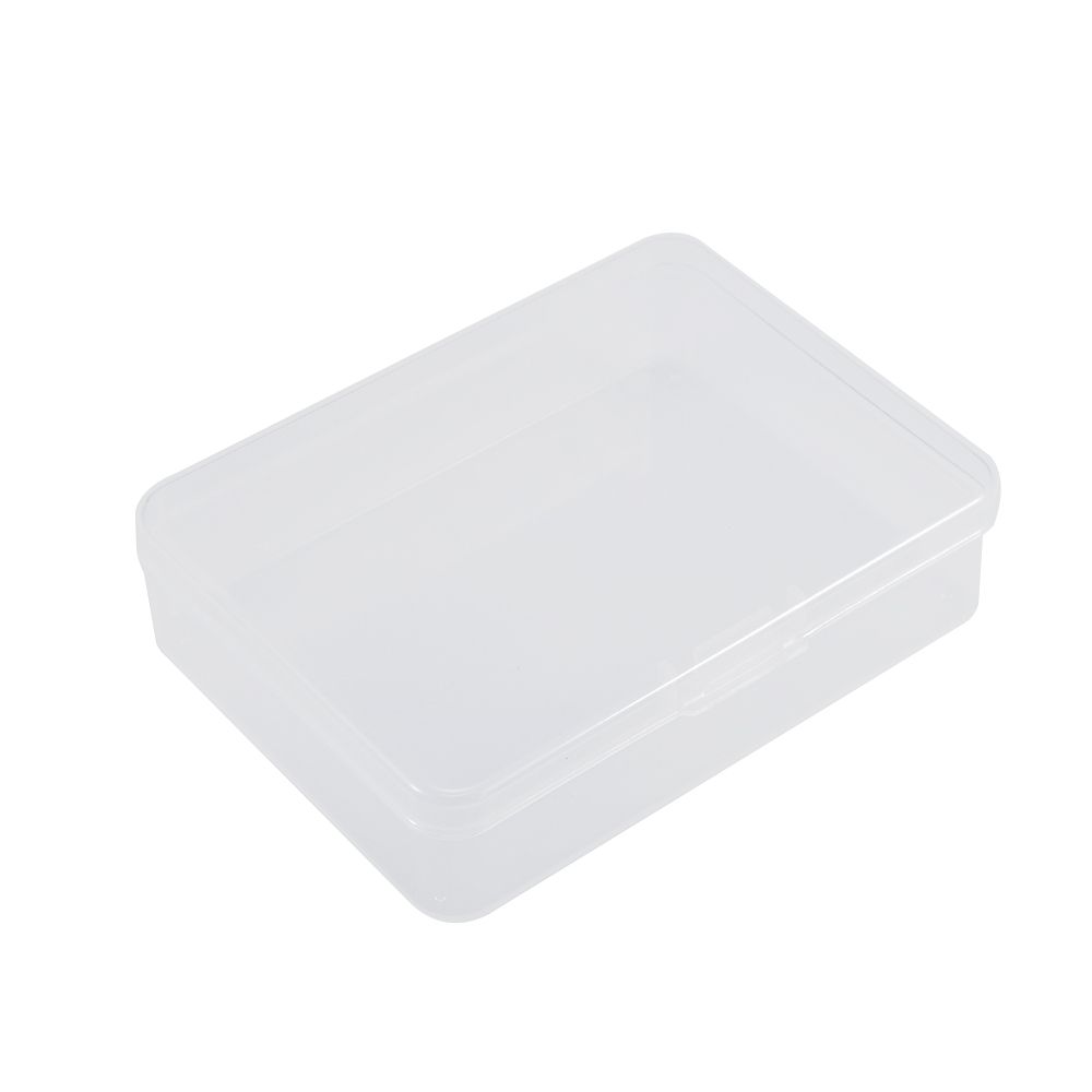 Portable Rectangular Transparent Lastics Box Parts Storage