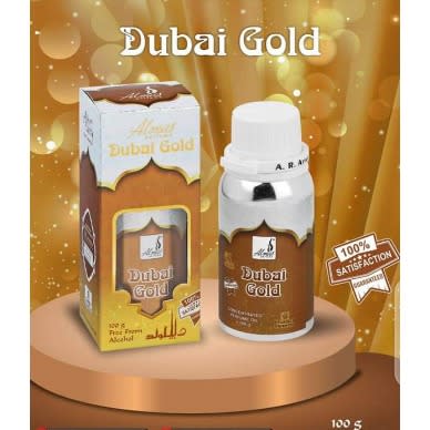 Dubai Gold Concentrated Oil Perfume With Free 3ml bottle - 100ml