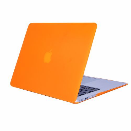 13" Air Case, Matt Hard Rubberized Cover For Macbook Air 13.3 Inch, Orange
