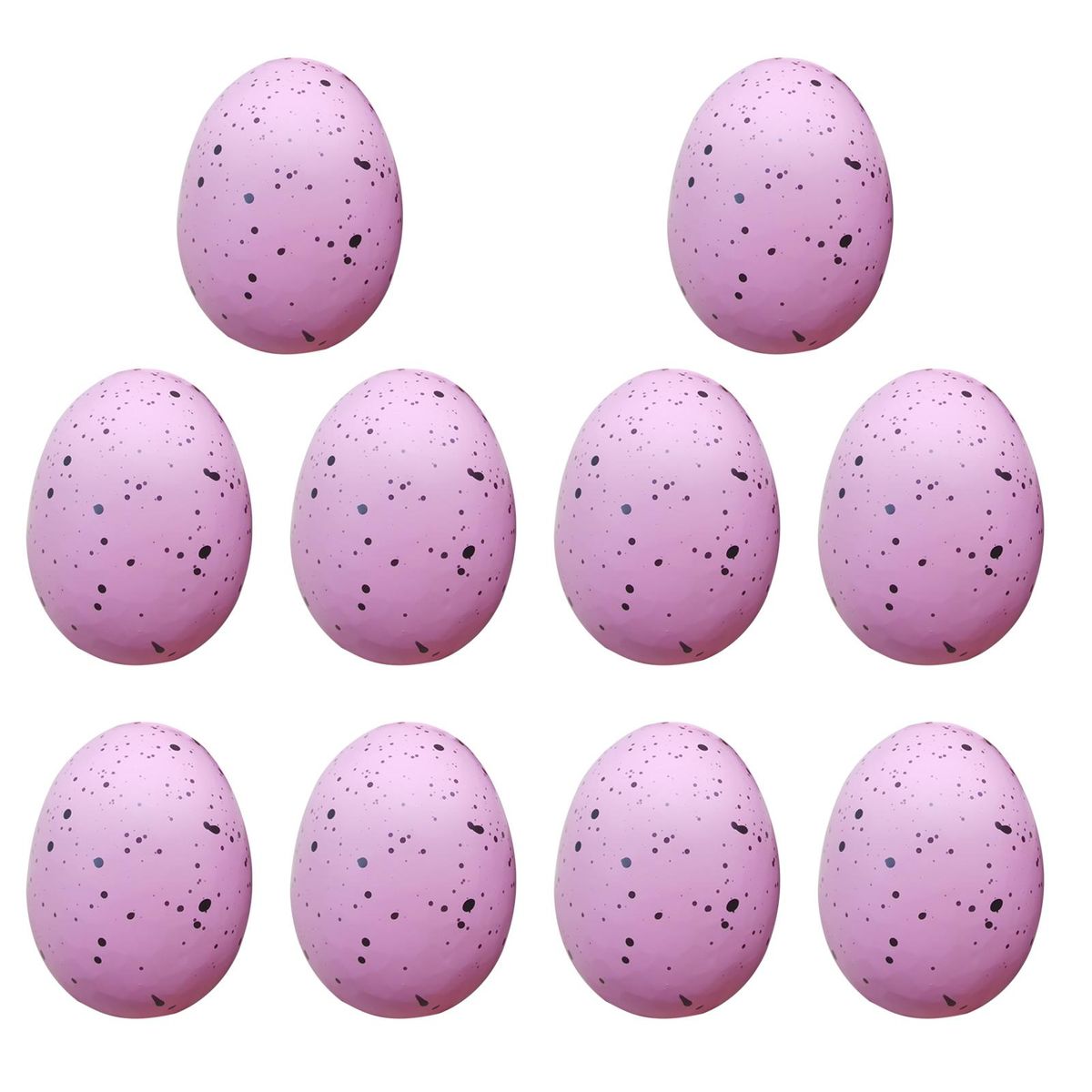 10Pcs Egg Craft Easter Artificial Egg Decoration Pink