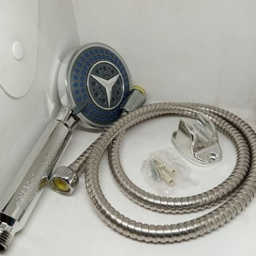 Bathroom 2 Mode Booster Shower Head Handheld High Shower Set