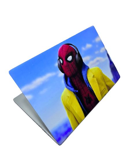 Laptop Skin Cover - Spiderman In Hoodie Colourful (Pimp Nation)