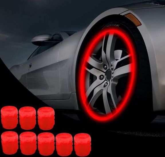 Toyota 4PCS Valve Cover (Red)