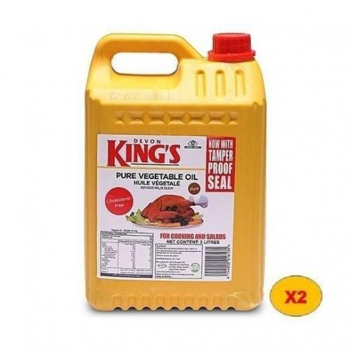 Pure Vegetable Oil - 5 Litres X2