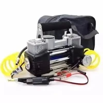 Double Cylinder Air Compressor Tyre Pump