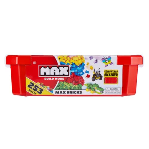 Max Build More Premium Building Bricks Set -253 Bricks