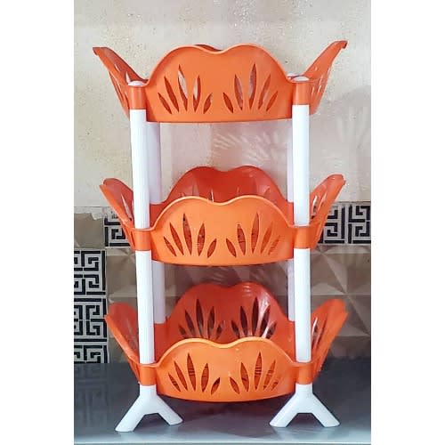 3 Tiers Plastic Storage Rack