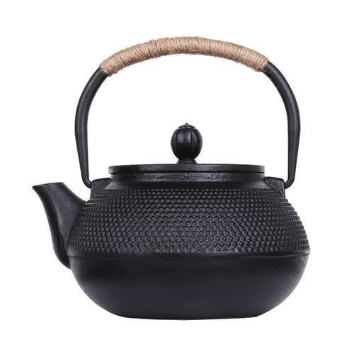 Japanese Iron Tea Pot With Stainless Steel Infuser Cast Iron Teapot Tea Kettle For Boiling Water Oolong Tea 800ML