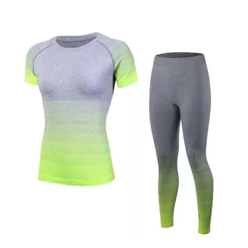 2 In 1 Womens Fitness Yoga Gym Set