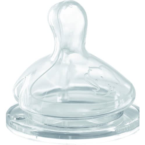 Perfect Sense 2 Silicone Nipple Teats - Fast Flowing - 6 Months +