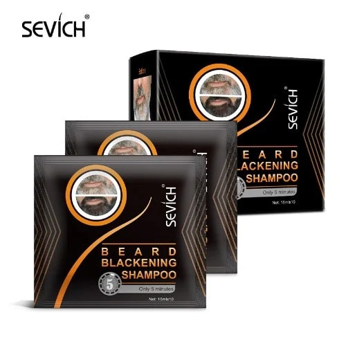 Sevich Beard Dye & Repair Shampoo - 150ml - Black