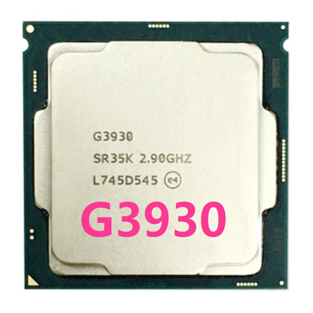 G3930 CPU LGA 1151 Processor 2.9 GHz Dual-Core Dual-Thread
