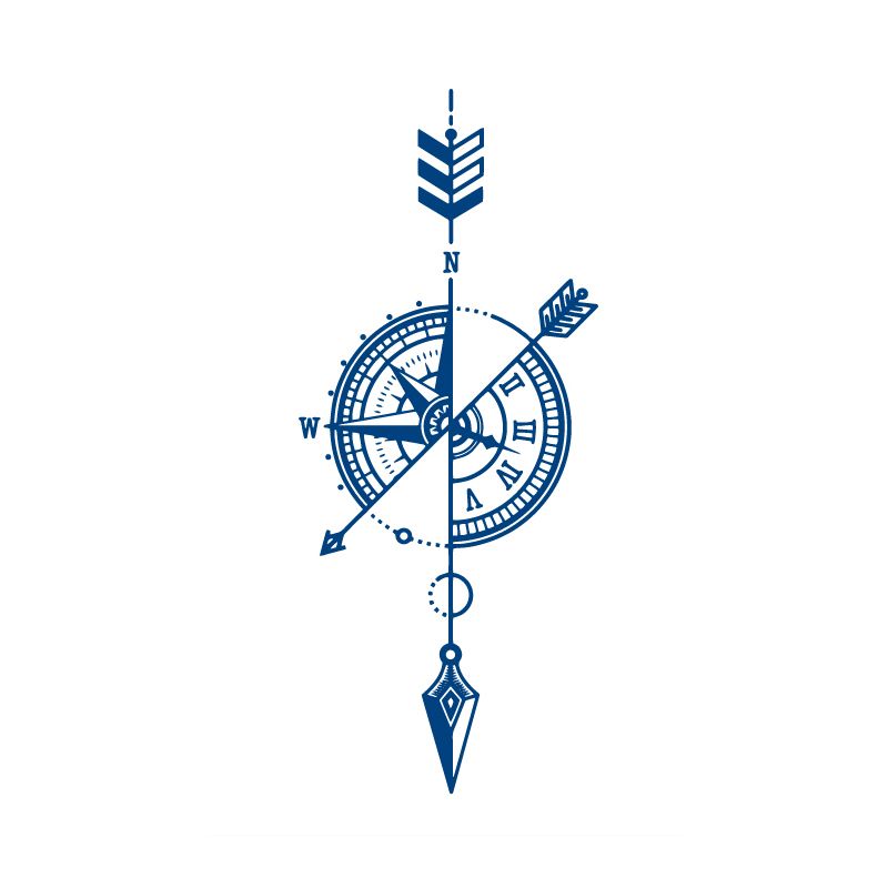 3pcs Semi-Permanent Temporary Tattoo Sticker