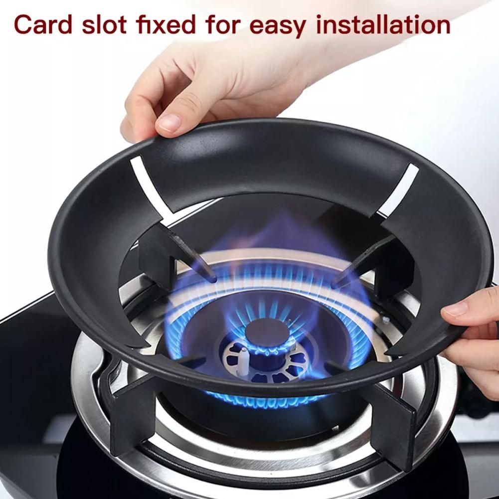 Kitchen Gas Stove Fire Concentrator Windshield, High