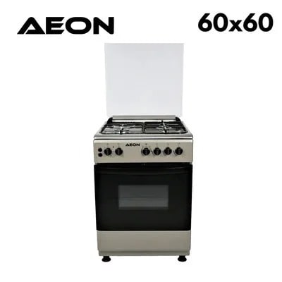 Aeon Gas Cooker - 4 Gas Burner - 60x60cm