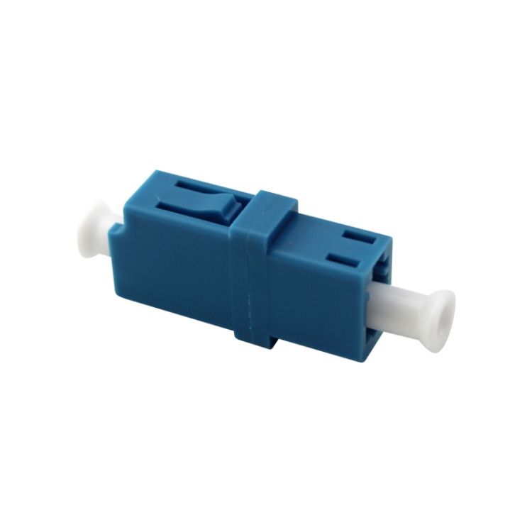 LC-LC Single-Mode Simplex Fiber Flange Connector