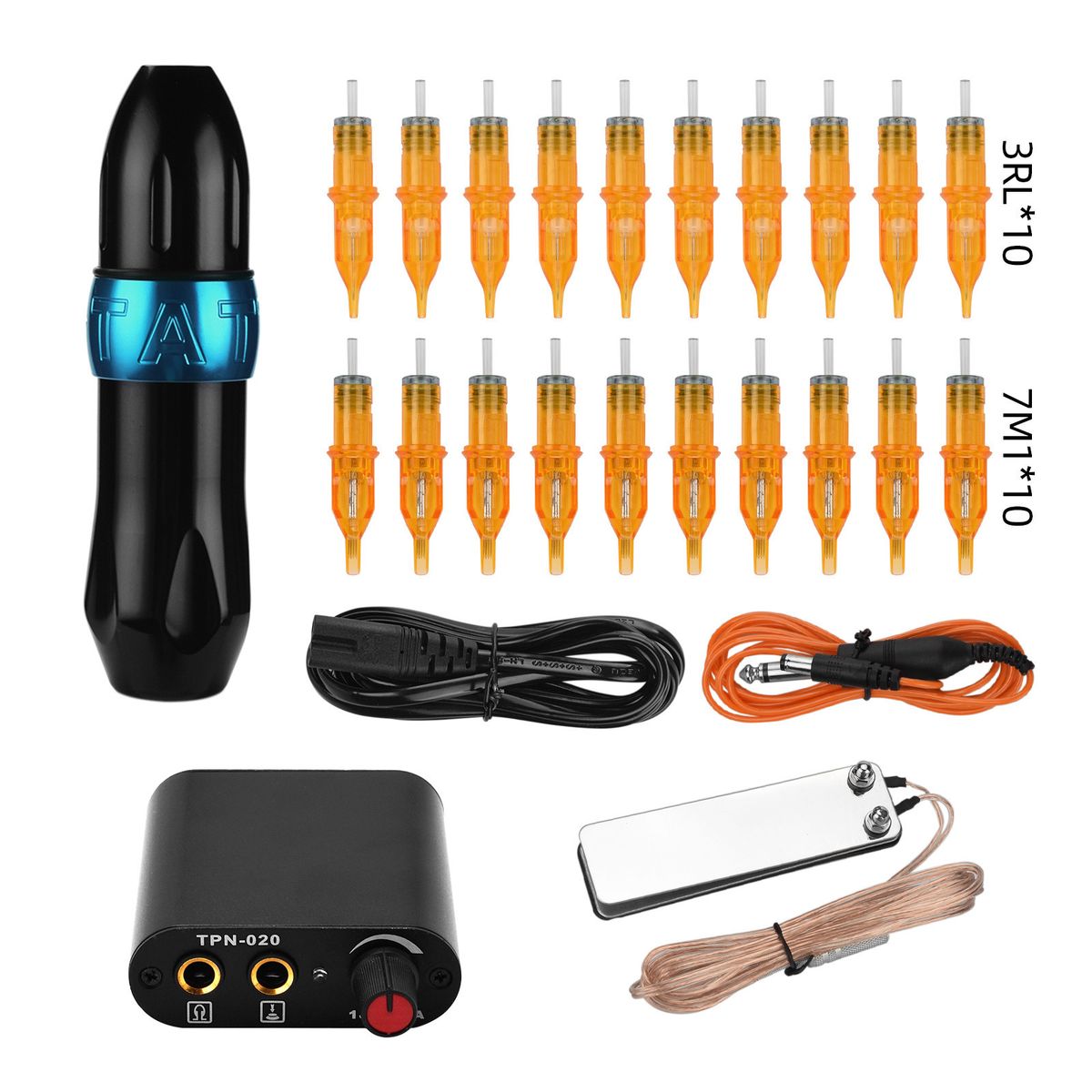 Professional Tattoo Machine Kit Complete Rotary Pen Set