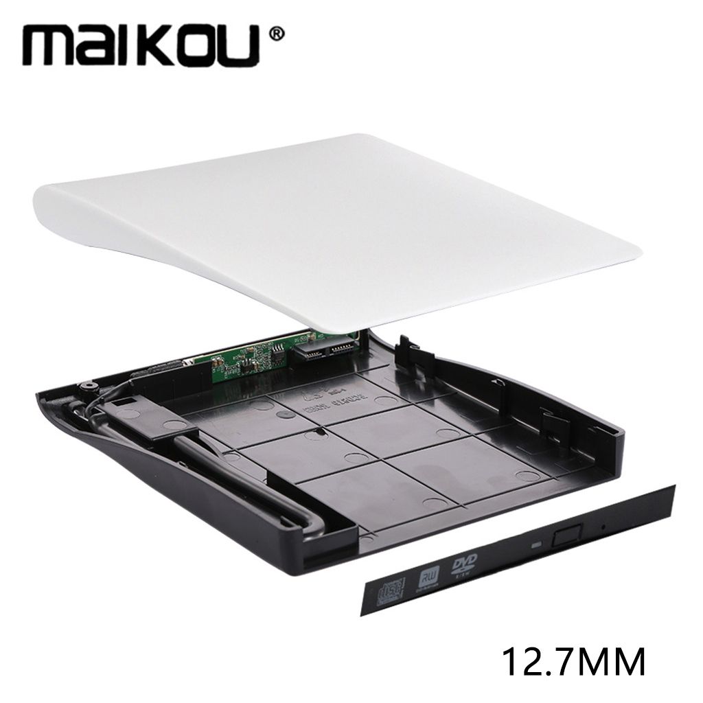 USB3.0 Mobile Dvd Recorder Notebook Desktop Universal External Optical Drive 12.7mm