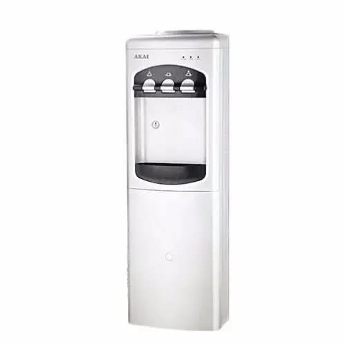 Auto Adjustable Hot And Cold Water Dispenser With Fridge - 3 Taps