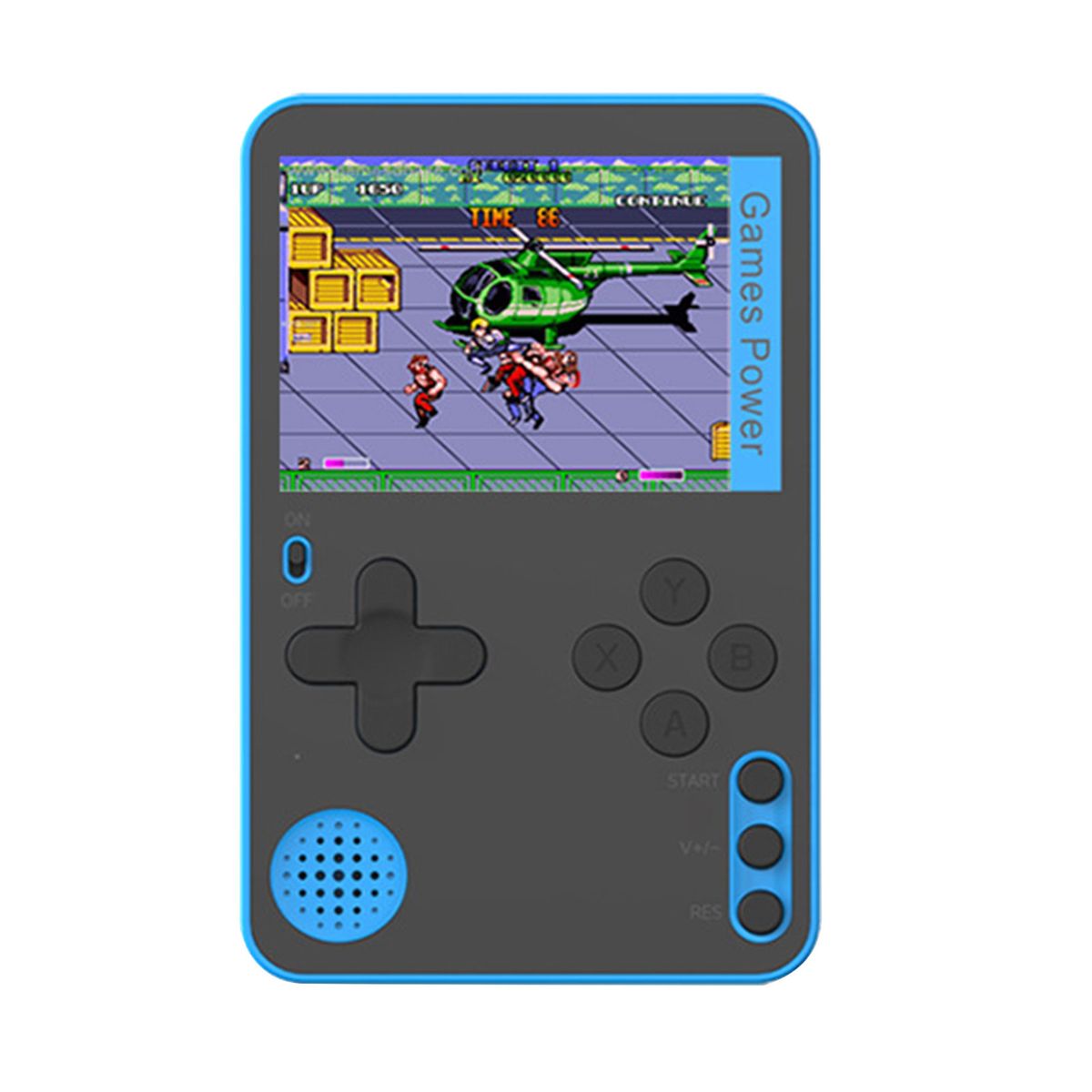 Game Console Handheld Mini ABS Classical Video Game-Blue
