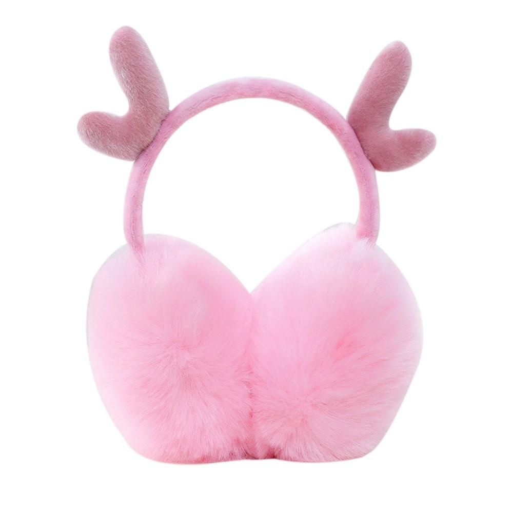 Ear Muffs Winter Fall Cute Warm-Keeping Earmuffs Christmas Day Girl Lovely Deerlet Horn Ear Warmers