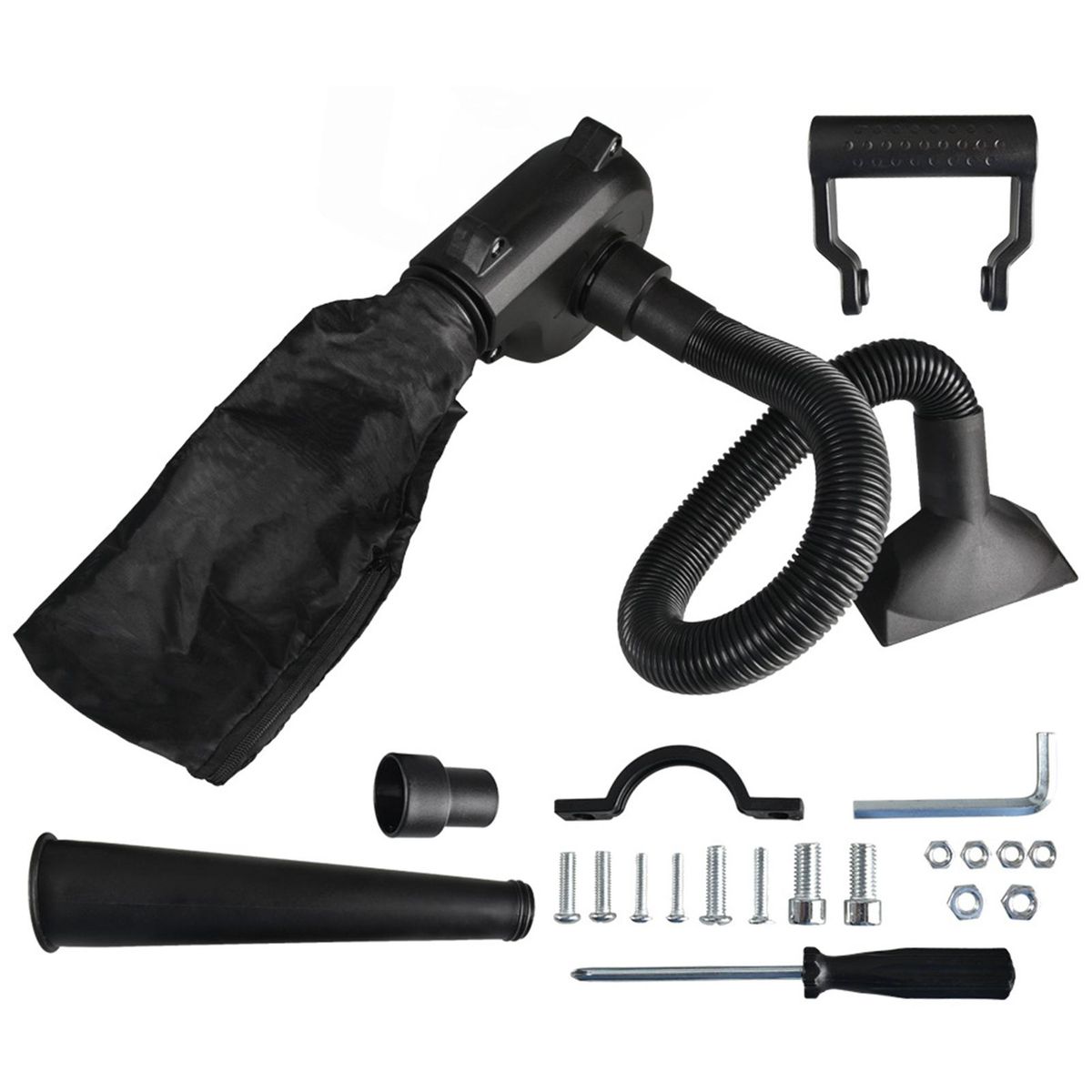 1 Set Electric Air Blower Electric Vacuum Cleaner Accessories Black