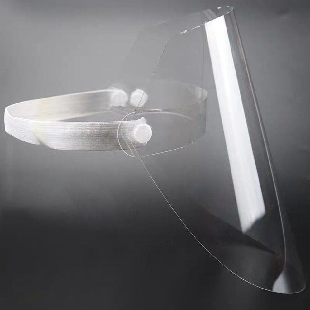 Protective Mask Hat Face Hood Breathable Transparent Dustproof Waterproof Men Women Face Cover Outdoor &Travel 1PCS Transparent