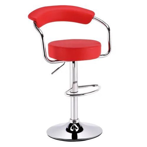 ADJUSTABLE BLACK BAR STOOL