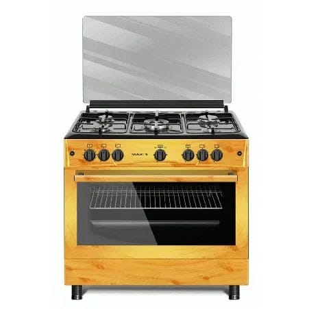 5 Burner Gas Cooker &ndash; Wood