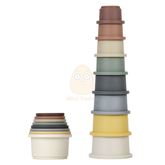 Baby Toy Stacking Cups Nesting Ring Tower Bath Play Water Set