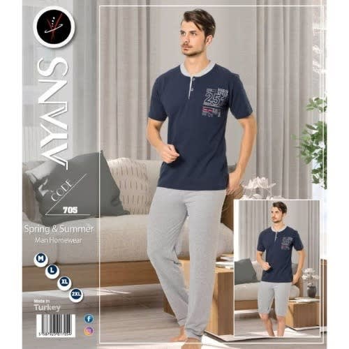 Pyjamas / Lounge Wear - Top, Trouser & Shorts
