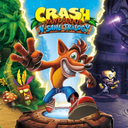 Ps4 Cd Crash Bandicoot&same Triology