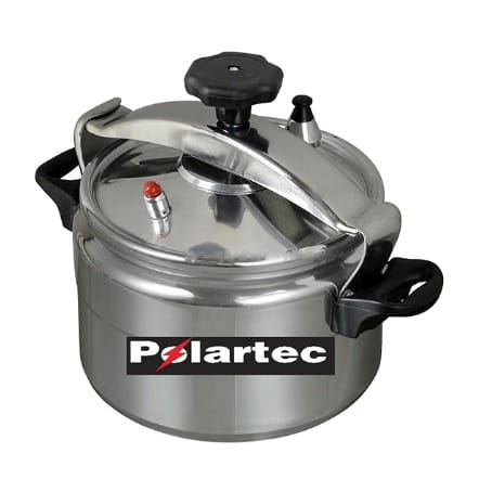 Polartec Sw12449 Aluminium Pressure Cooker - Silver - 4 Litre
