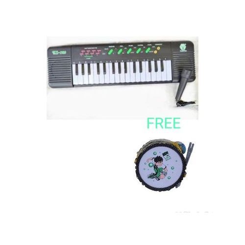 32 Keys Electronic Keyboard With Microphone Free Ben 10 Drum