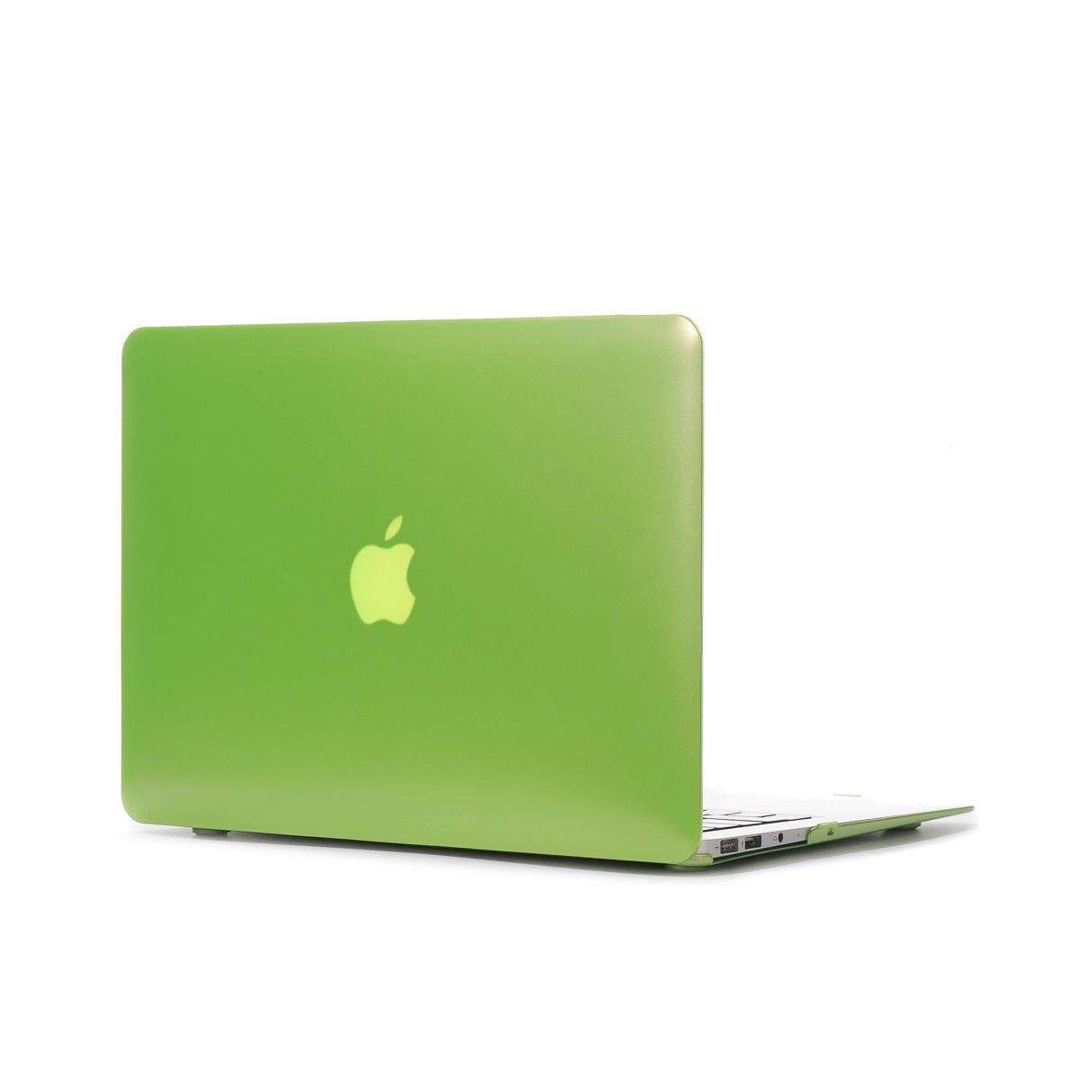Plastic Hard Case Solid Laptop Protective Cover Skin For Macbook Retina 15.4 Inch Green