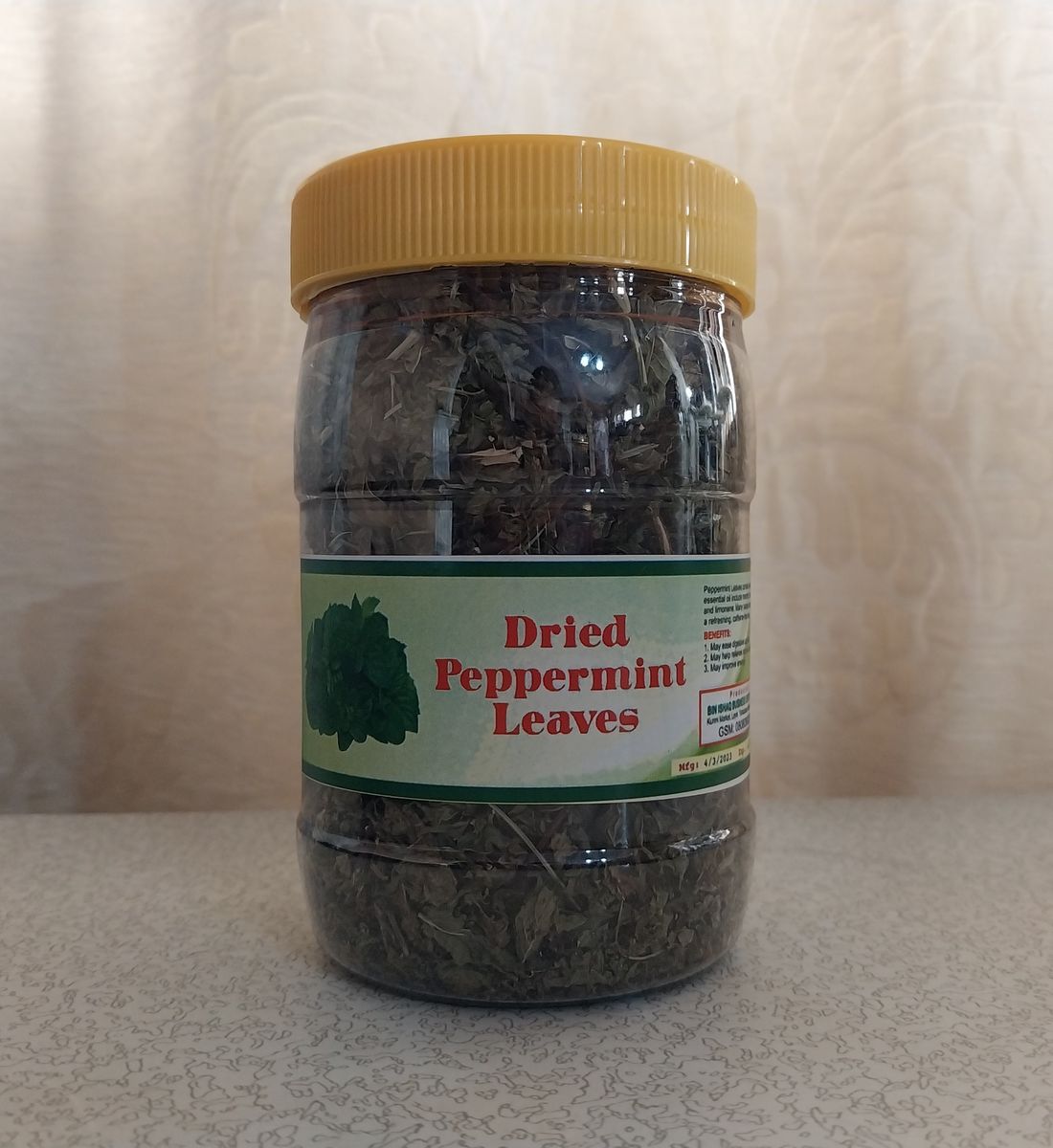 Dried Peppermint Leaves