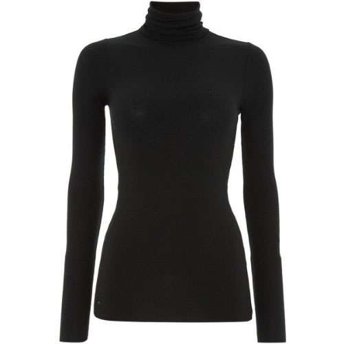 Female Turtle Neck Long Sleeve - Black