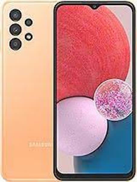 Samsung Galaxy A13 - 6.6" -4GB Ram -64GB Rom - LTE -5000mAh- Peach