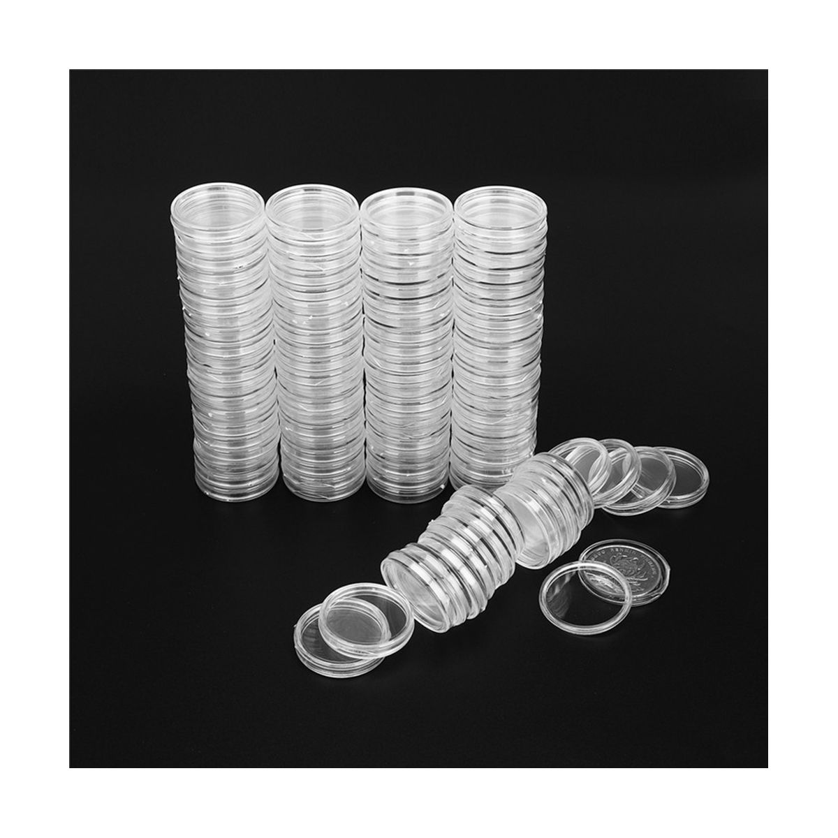 100PCS 45Mm Commemorative Coin Storage