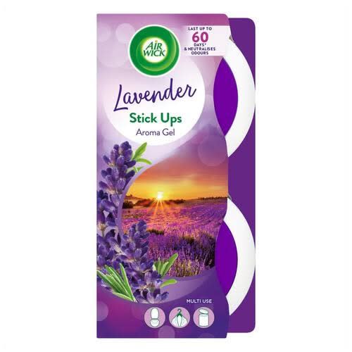 Air Wick Lavender Stick Up Aroma Gel Air Freshener - 2in1 - 30gx 2