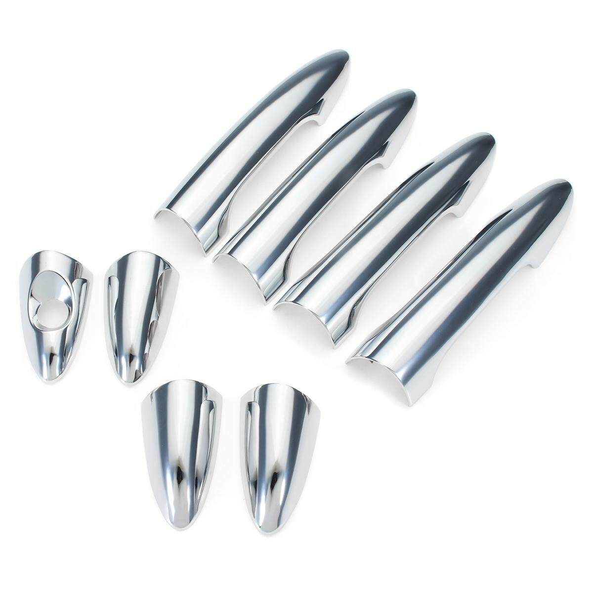 8pcs Door Handle Cover Trim For KIA K2 Rio Sedan 2011 2012 2013 2014 ABS