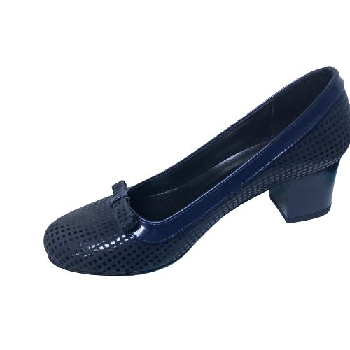 Ladies Court Croc Shoe-Blue