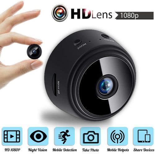 Mini Security Spy Wi-fi Camera With  Night Vision