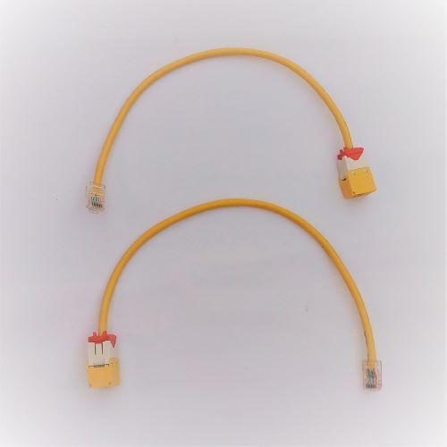 1FT Cat5e Ethernet Patch Cable Extension RJ45 M/F Ends