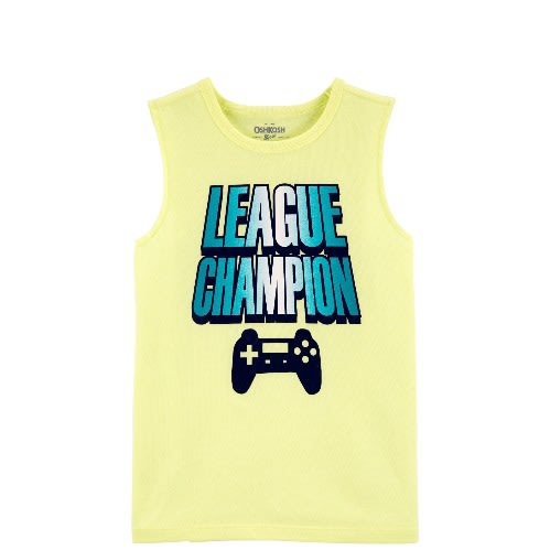 Boys League Graphic Muscle Sleeveless Shirt