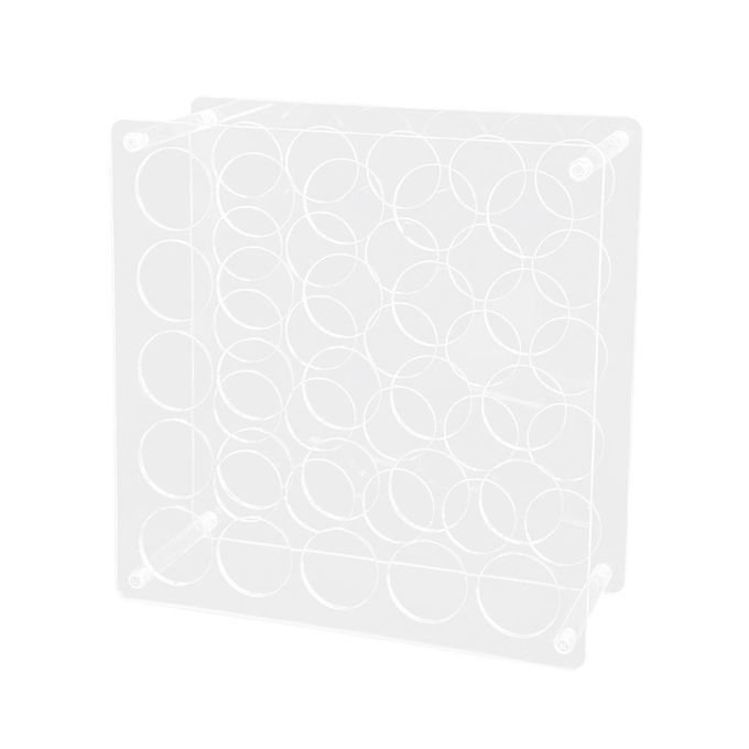 Vinyl Roll Holder Stand Storage Rack Keeper Art Craft Organizer White